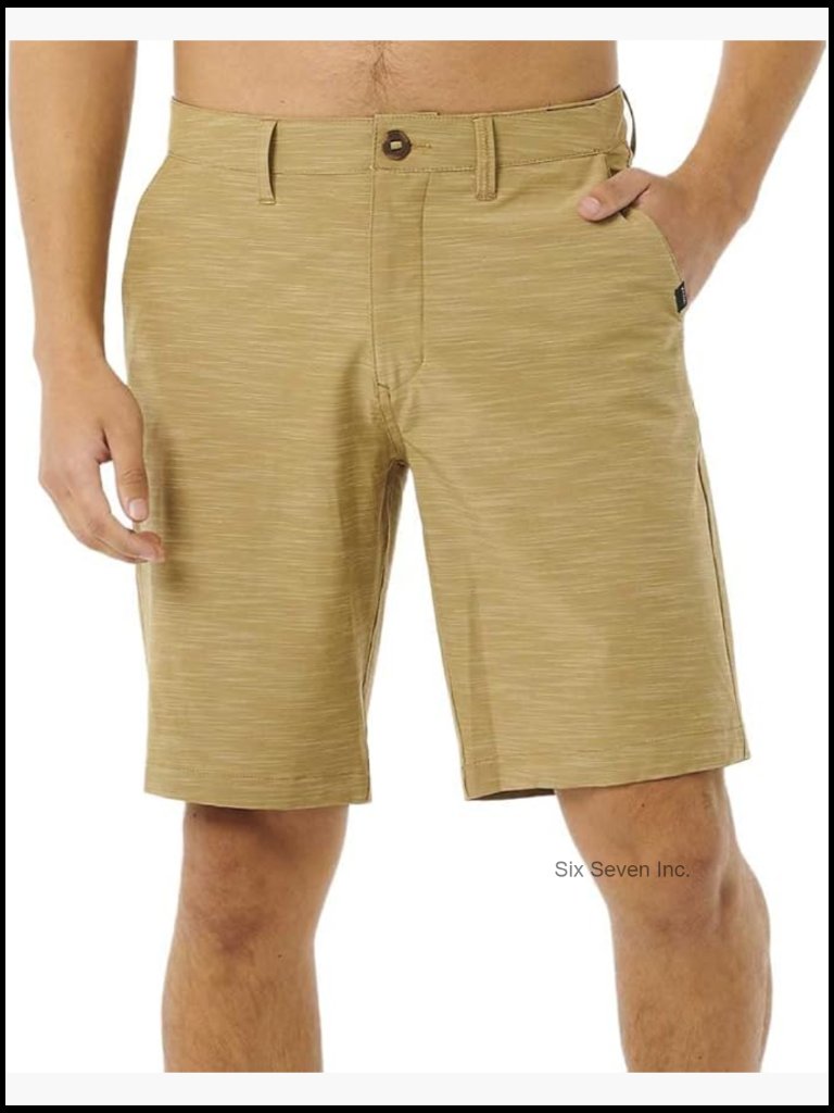 Hybrid Shorts With Zip Fly, 20" Outseam, 5 Pockets
